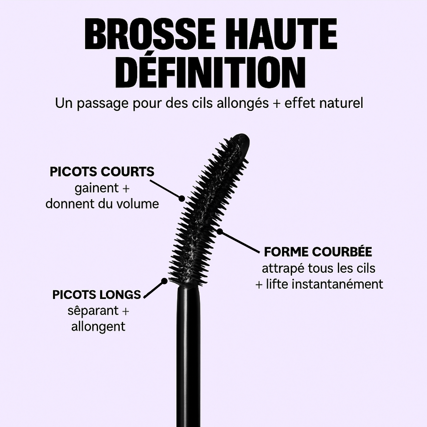 Mascara Tubing - tenue & pousse extrême